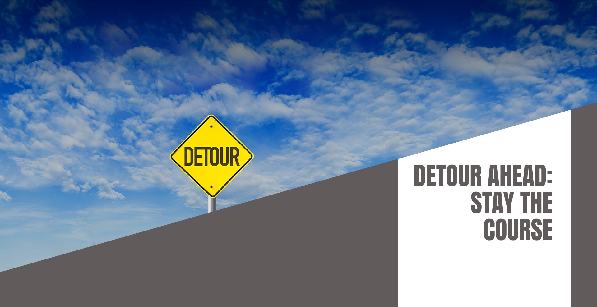 Detour-banner